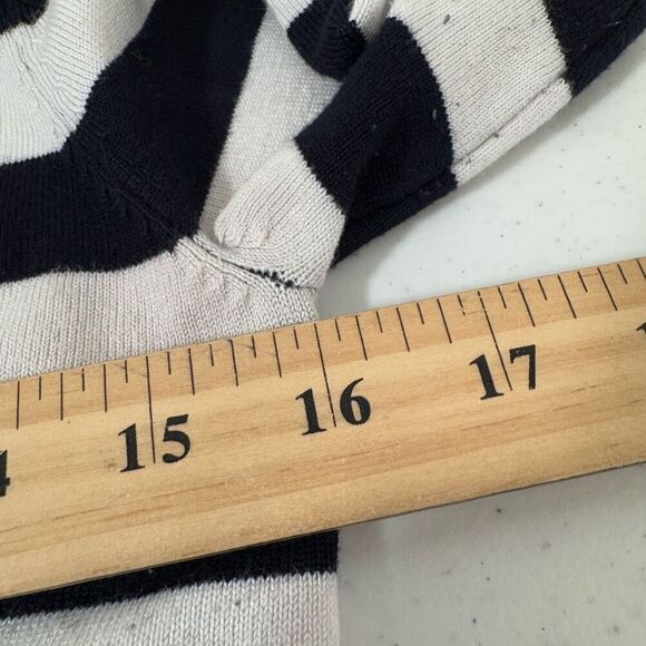 Premise Studio Women’s Striped Button Up Sweater Size Small Rayon Blend - Picture 7 of 10